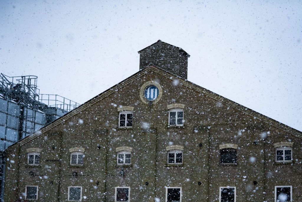 The Maltings In The Snow