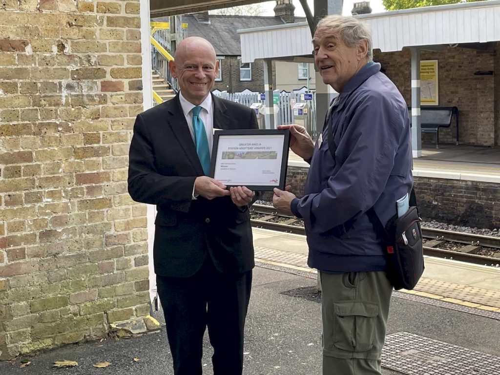 Greater Anglia Station Adopters Award 2021