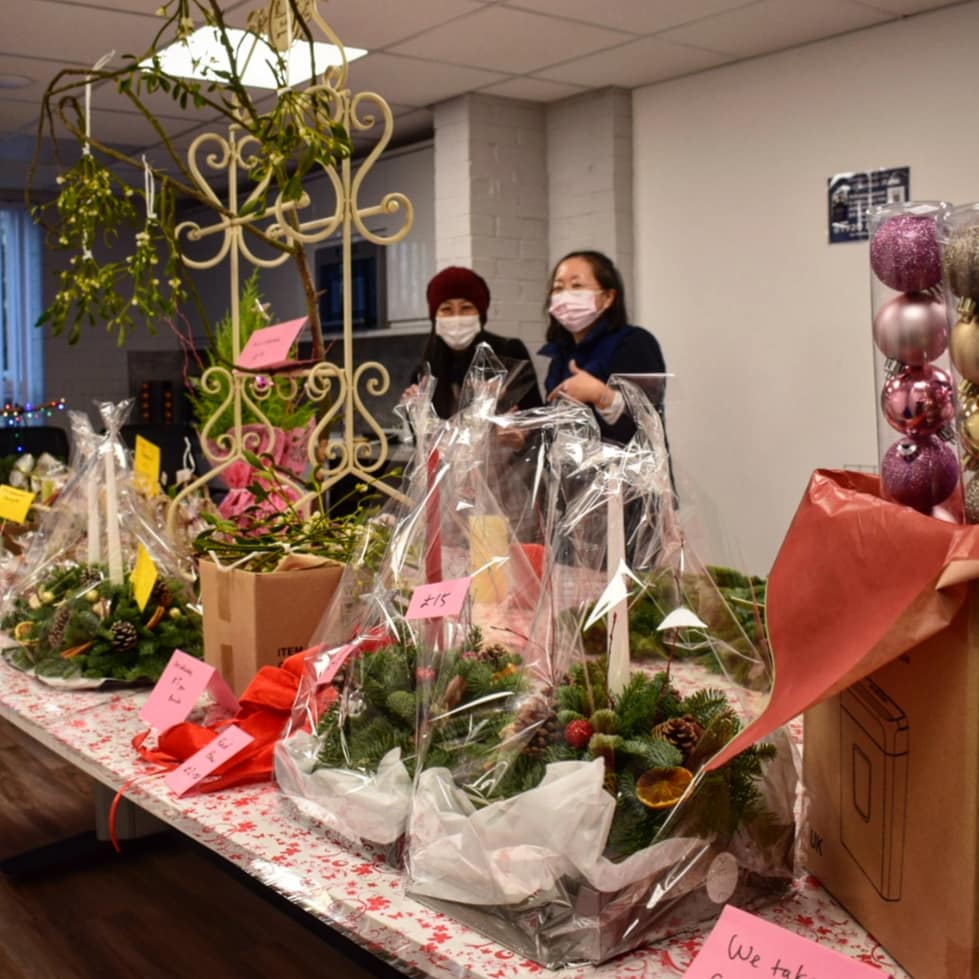 Stall at the Maltings Business Fair